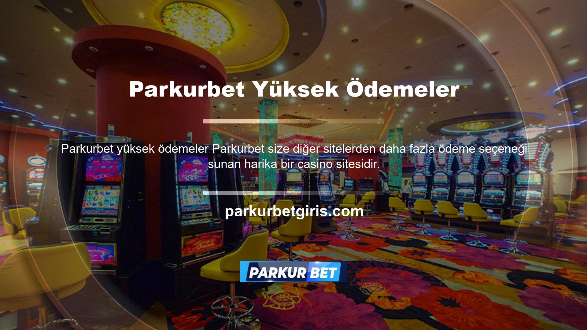 Web sitesi ayrıca çeşitli ödeme seçeneklerini de desteklemektedir